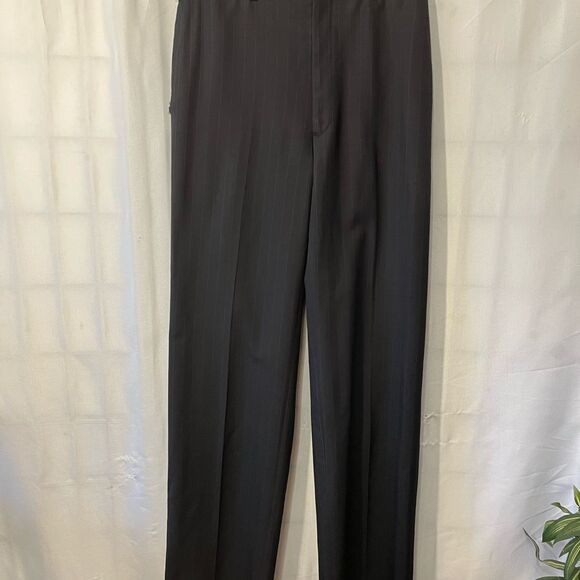 Brooks Brothers Wool Black Pinstripe 2 Button Sport Coat Blazer - Picture 10 of 16